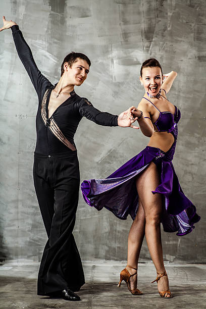 Couple dancing, ballroom dancing