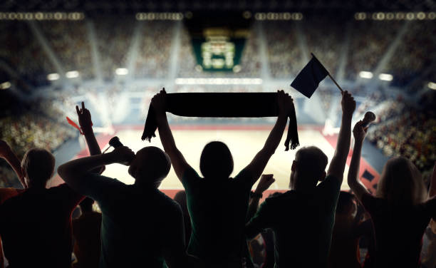 istock Hockey fans at stadium 539306101