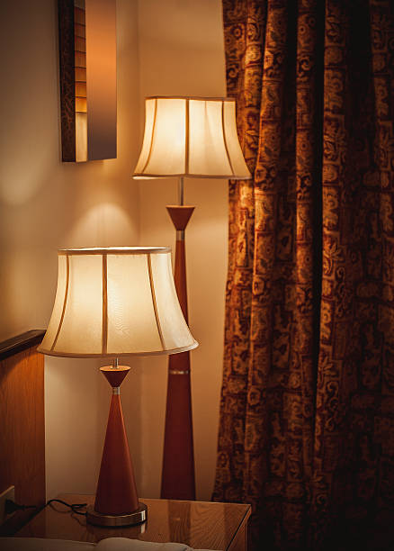 istock lamp in the room on the table 539308061