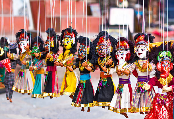 istock Nepali Puppets on string,Kathmandu,Nepal 539308149