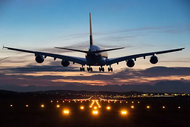 Photo of Landing airplane