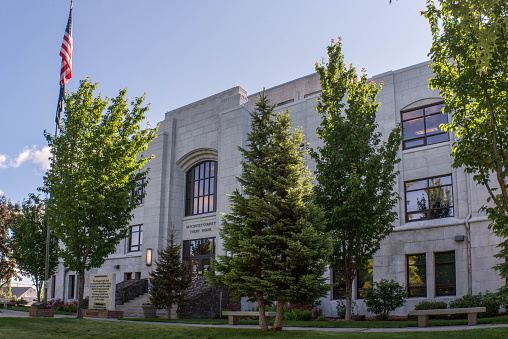 Deschutes County courthouse in Bend, Oregon