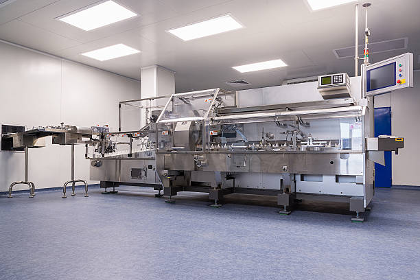 istock machine for the production of tablets and sorting 539330374