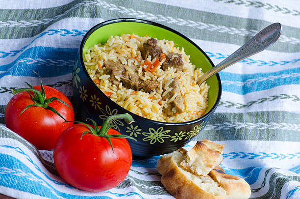 istock Pilaf with meat and vegetables 539331490