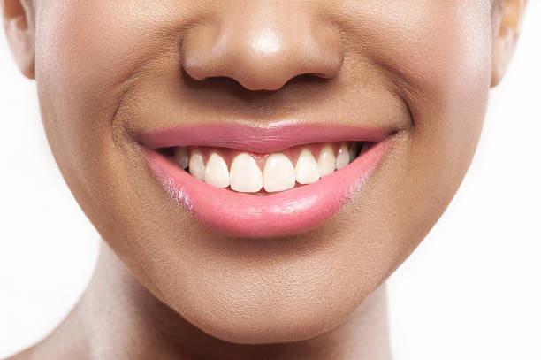 istock Cheerful girl is satisfied with her appearance 539331598