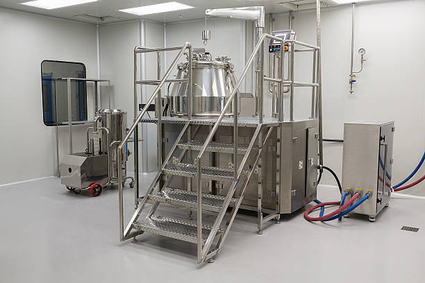 istock machine for the production of tablets and sorting 539331736