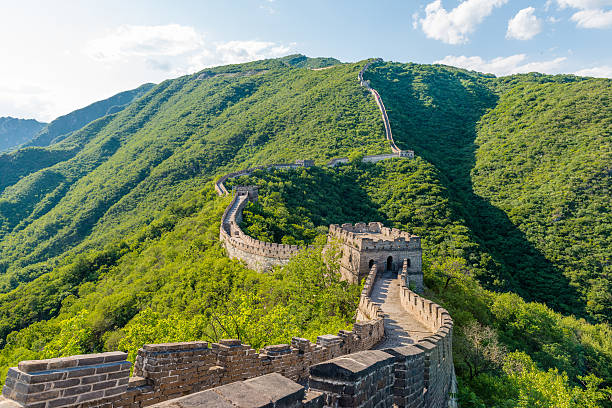 中国の万里の長城 - mutianyu ストックフォトと画像