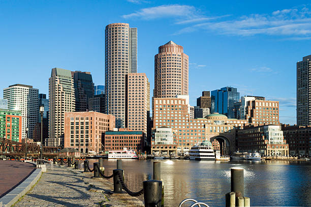istock Early morning view of Rowes Wharf 539335426
