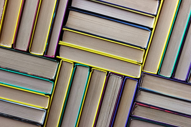 istock The background of the books with colored covers. 539337596