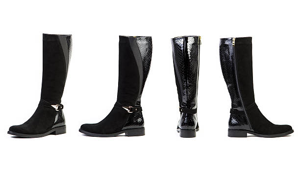 istock women's boots on a white background, suede shoes online store 539340624