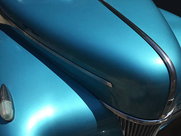 istock Hood of hot rod 539345783
