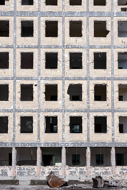 istock Demolition of an old office building 539345878