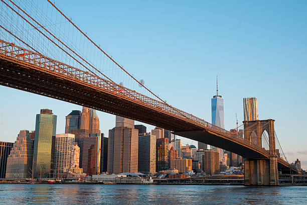 istock New York - Brooklyn Bridge and Lower Manhattan 539345893