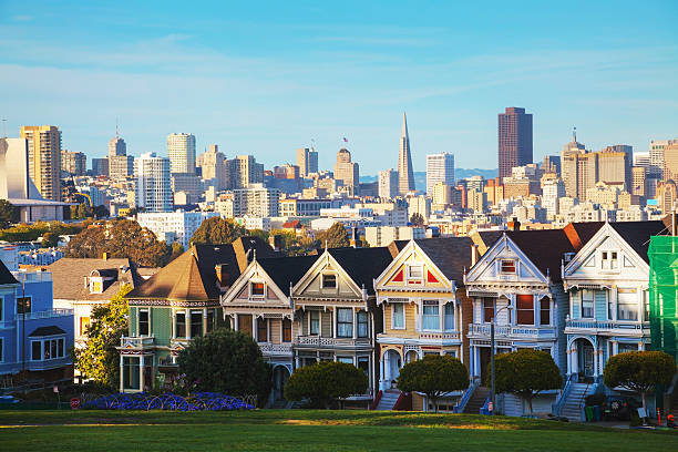 istock San Francisco cityscape as seen from Alamo square park 539346245