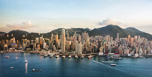 istock Hong Kong Cityscape in a Good Day (Panorama XL) 539346847