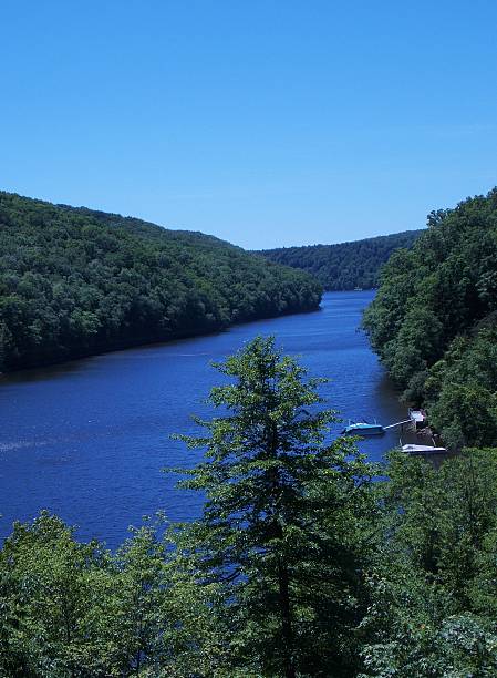 istock Perfect Summer Day- Beautiful River Scenic 539347052