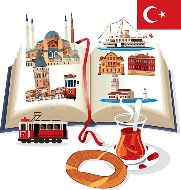 Vector illustration of Istanbul