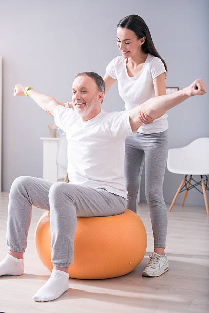 istock Modern rehabilitation physiotherapy 539350130