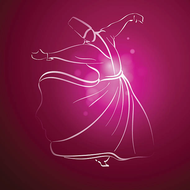 Sufi Whirling Dervish Religous Dance Line Sketch Stock Illustration - Download Image Now - Sufism, Allah, Abstract - iStock Sufi Whirling Dervish Religous Dance Line Sketch Stock Illustration - Download Image Now - Sufism, Allah, Abstract - iStock