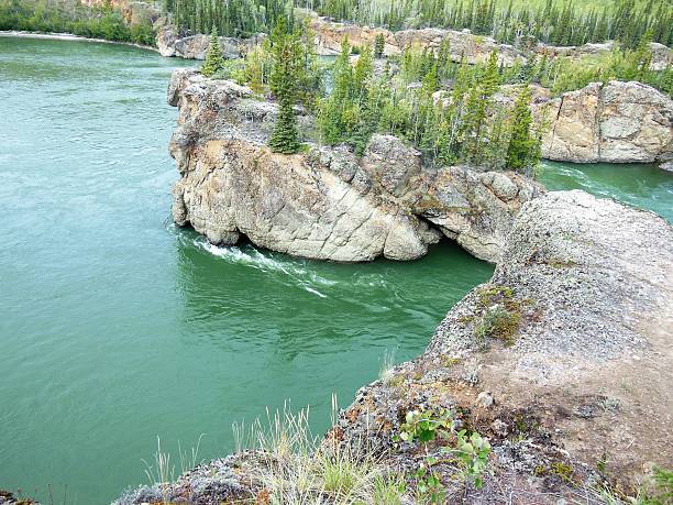 istock Yukon - Five Finger Rapids, Yukon River in Yukon 539352248