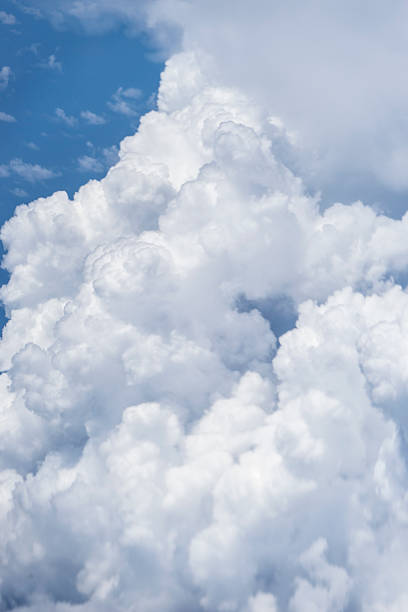 istock Skyline View above the Clouds from air plane 539353204