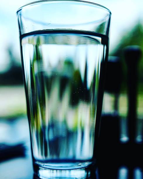 Glass of water