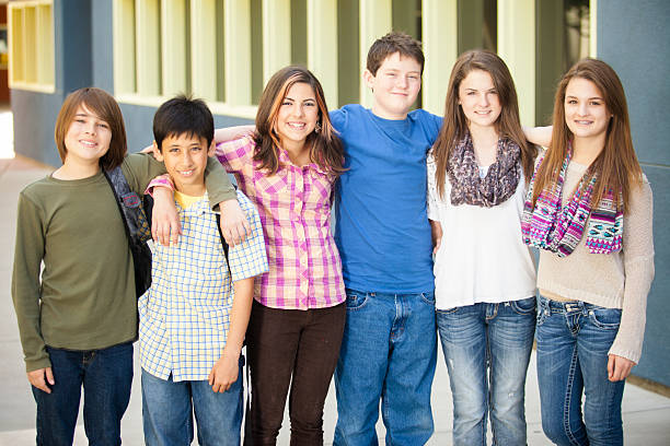 istock Diverse Group of Young Students Standing Together 539354814