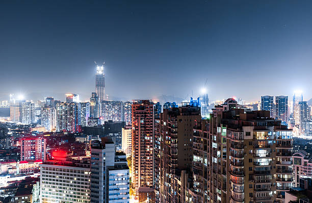 istock Xiamen Cityscape Night 539355938