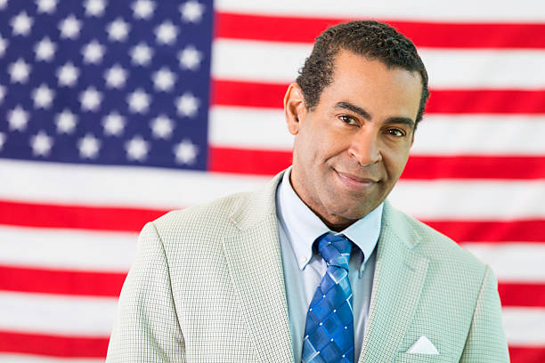 istock Handsome African American Politician 539356106