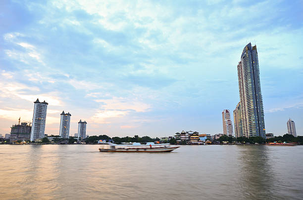 istock Bangkok city at sun set 539356760