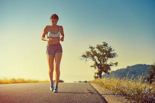 Photo of Running woman