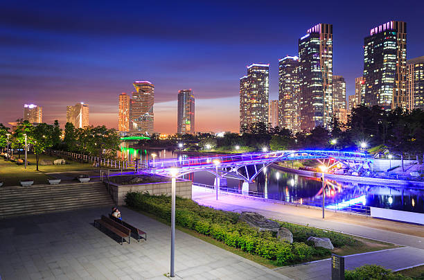 istock Songdo Central Park in Songdo District 539357799