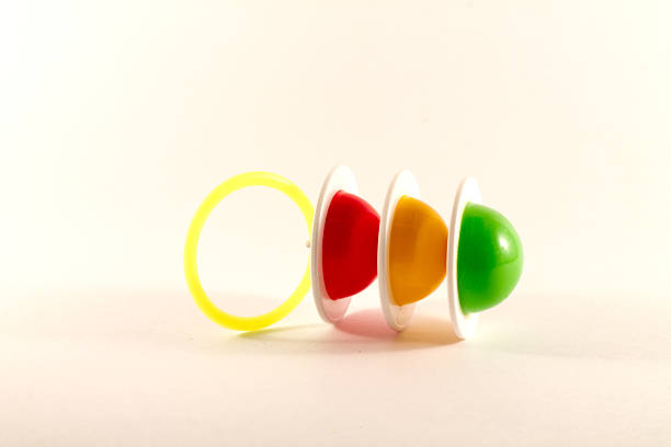 istock Colorful baby rattle 539360988