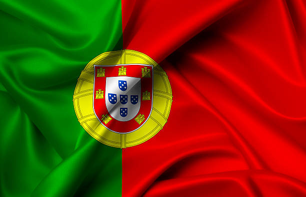 istock Portugal flag of silk 539368736