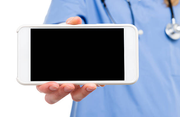 istock Doctor Presenting Smart Phone 539369000