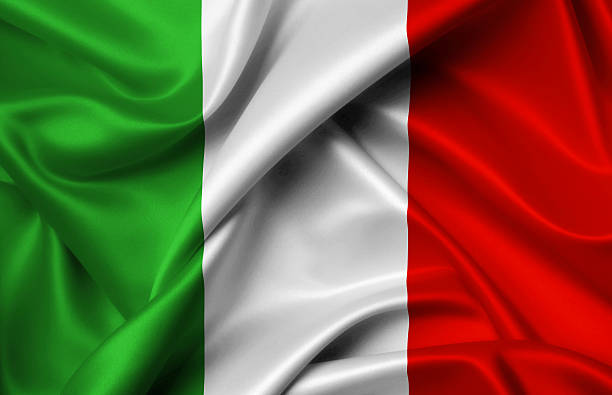 istock Italy flag of silk 539370042