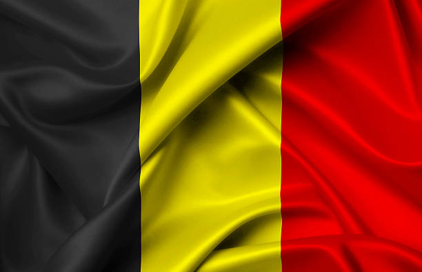 istock Belgium flag of silk 539370230