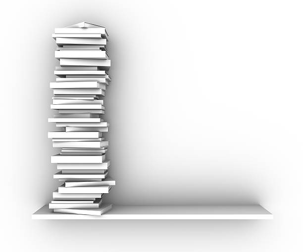 istock Set of books on a shelf 539371016