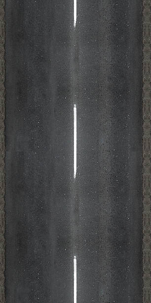 istock Seamless Highway Road 2 Lanes Texture 539438898