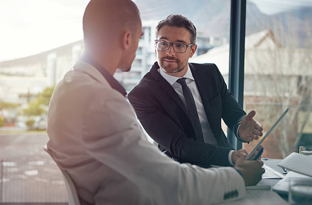 istock Integrating technology into their business 539440654