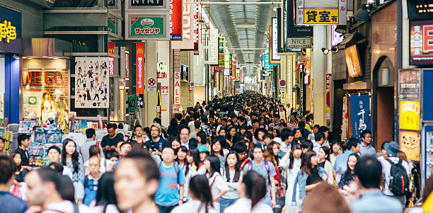 istock Crowded street in Japan 539445056