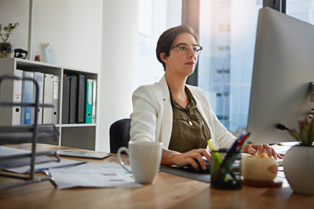 istock She’s headed for the top of success 539447824