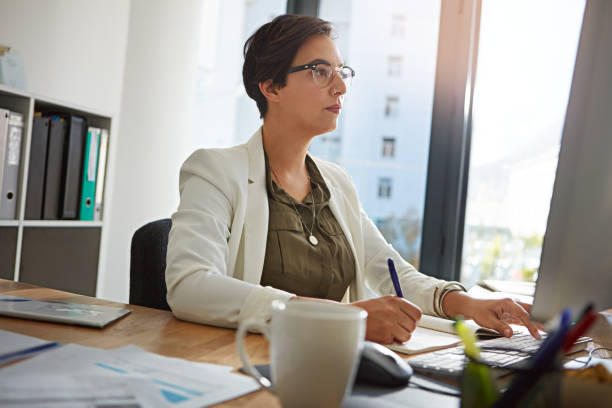 istock She’s taking the company to the top 539448050