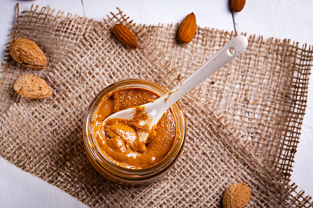 istock Homemade almond butter. 539452244