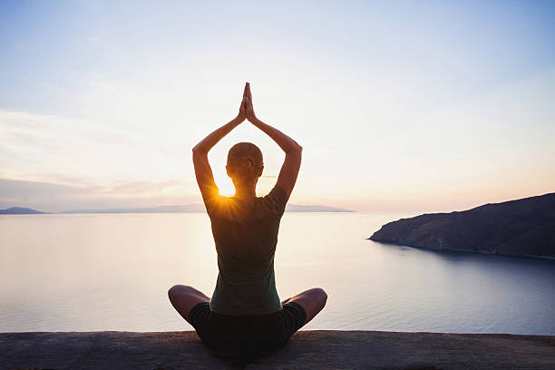 Meditation outdoors