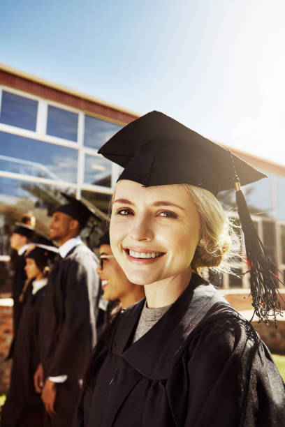 istock I can't believe I finally graduated! 539454514