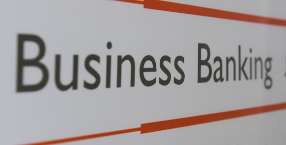 Business Banking sign 