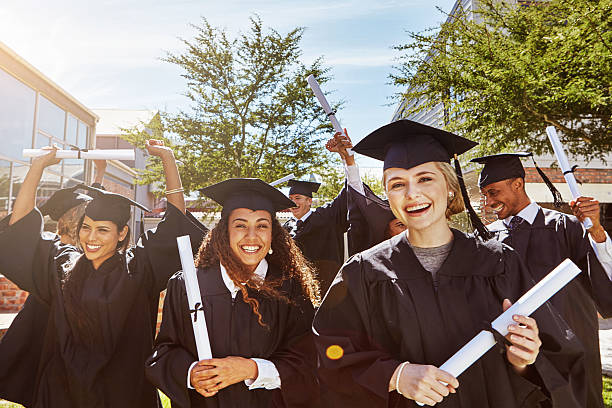 istock Ready for the world with diploma in hand 539455572