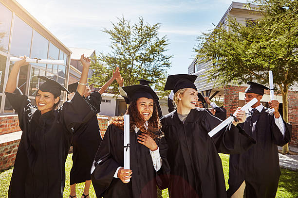 istock Proud young grads ready for anything 539455716