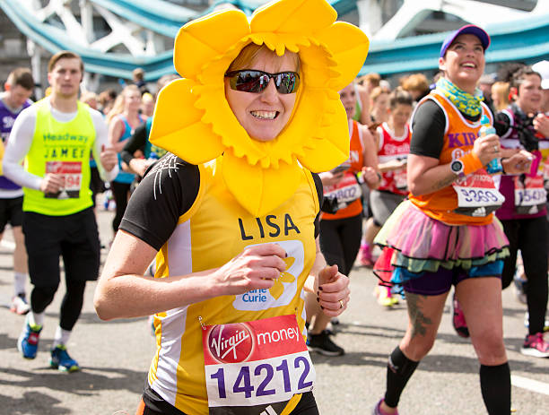 バージンマネーロンドンマラソン、24 日～2016 年 4 月です。 - marathon running london england competition ストックフォトと画像